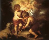 Murillo, Bartolome Esteban - The Holy Children with a Shell